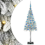 Albero di Natale con 300 LED Bianco 180 cm PE e Acciaio
