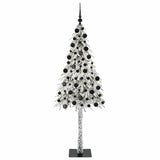 Albero di Natale con 300 LED Bianco 210 cm PE e Acciaio