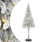 Albero di Natale con 300 LED Bianco 210 cm PE e Acciaio