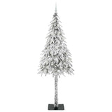 Albero di Natale con 300 LED Bianco 210 cm PE e Acciaio