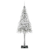 Albero di Natale con 300 LED Bianco 210 cm PE e Acciaio
