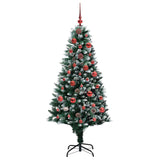 Albero di Natale artificiale con 150 LED Verde 150 cm