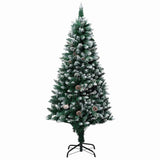 Albero di Natale artificiale con 150 LED Verde 150 cm