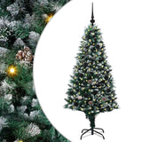 Albero di Natale artificiale con 150 LED Verde 150 cm