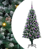 Albero di Natale artificiale con 150 LED Verde 150 cm