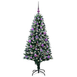 Albero di Natale artificiale con 150 LED Verde 150 cm