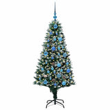 Albero di Natale artificiale con 150 LED Verde 150 cm