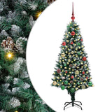 Albero di Natale artificiale con 150 LED Verde 150 cm