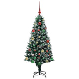 Albero di Natale artificiale con 150 LED Verde 150 cm