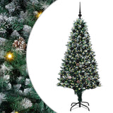 Albero di Natale artificiale con 300 LED Verde 180 cm