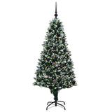 Albero di Natale artificiale con 300 LED Verde 180 cm
