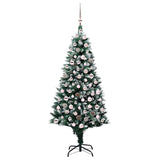 Albero di Natale artificiale con 300 LED Verde 180 cm
