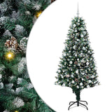 Albero di Natale artificiale con 300 LED Verde 180 cm