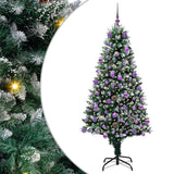 Albero di Natale artificiale con 300 LED Verde 180 cm