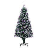 Albero di Natale artificiale con 300 LED Verde 180 cm