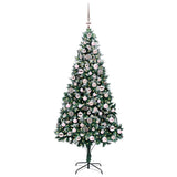 Albero di Natale artificiale con 300 LED Verde 210 cm