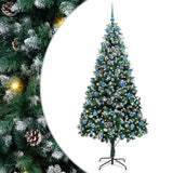 Albero di Natale artificiale con 300 LED Verde 210 cm