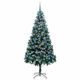 Albero di Natale artificiale con 300 LED Verde 210 cm