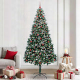 Albero di Natale artificiale con 300 LED Verde 240 cm