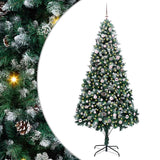 Albero di Natale artificiale con 300 LED Verde 240 cm