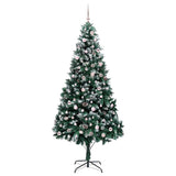 Albero di Natale artificiale con 300 LED Verde 240 cm