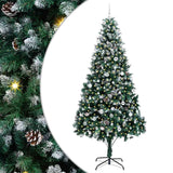 Albero di Natale artificiale con 300 LED Verde 240 cm