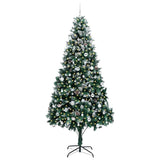 Albero di Natale artificiale con 300 LED Verde 240 cm