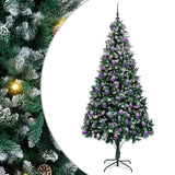 Albero di Natale artificiale con 300 LED Verde 240 cm