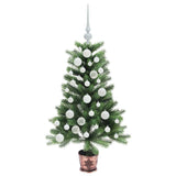 Albero di Natale con 150 LED con supporto Verde 90 cm PE