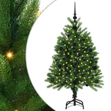 Albero di Natale con 150 LED con supporto Verde 120 cm PE