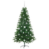 Albero di Natale con 150 LED con supporto Verde 150 cm PE