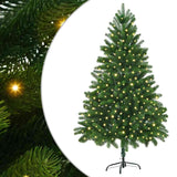 Albero di Natale con 300 LED con supporto Verde 180 cm PE