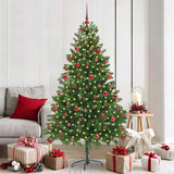 Albero di Natale con 300 LED con supporto Verde 180 cm PE