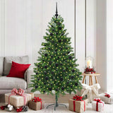 Albero di Natale con 300 LED con supporto Verde 180 cm PE