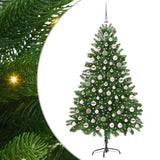 Albero di Natale con 300 LED con supporto Verde 180 cm PE