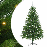 Albero di Natale con 300 LED con supporto Verde 180 cm PE
