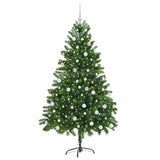Albero di Natale con 300 LED con supporto Verde 180 cm PE