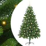 Albero di Natale con 300 LED con supporto Verde 180 cm PE