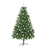 Albero di Natale con 300 LED con supporto Verde 180 cm PE