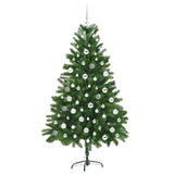 Albero di Natale con 300 LED con supporto Verde 180 cm PE