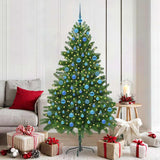 Albero di Natale con 300 LED con supporto Verde 180 cm PE