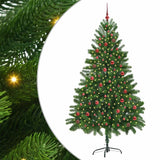 Albero di Natale con 300 LED con supporto Verde 210 cm PE