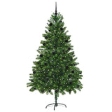 Albero di Natale con 300 LED con supporto Verde 210 cm PE