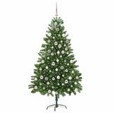 Albero di Natale con 300 LED con supporto Verde 210 cm PE