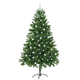 Albero di Natale con 300 LED con supporto Verde 210 cm PE