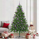 Albero di Natale con 300 LED con supporto Verde 210 cm PE