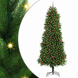 Albero di Natale con 300 LED con supporto Verde 240 cm PE