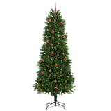 Albero di Natale con 300 LED con supporto Verde 240 cm PE