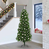 Albero di Natale con 300 LED con supporto Verde 240 cm PE