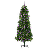 Albero di Natale con 300 LED con supporto Verde 240 cm PE